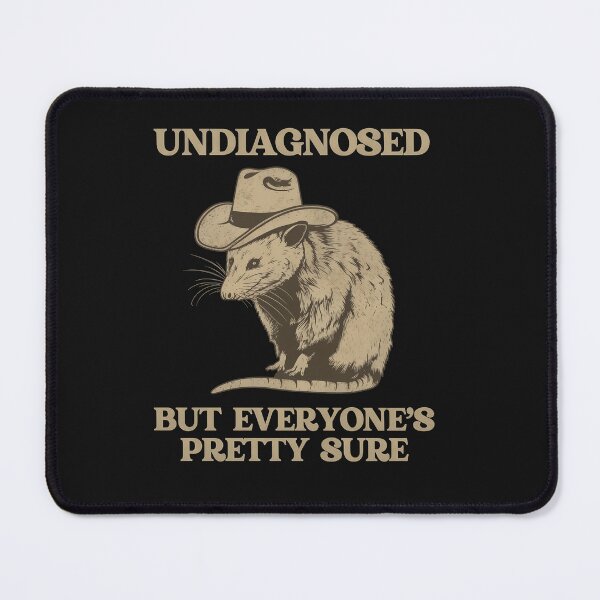 Item preview, Possum Cowboy Meme Humor Vintage Look designed and sold by DoodleVerseDark.