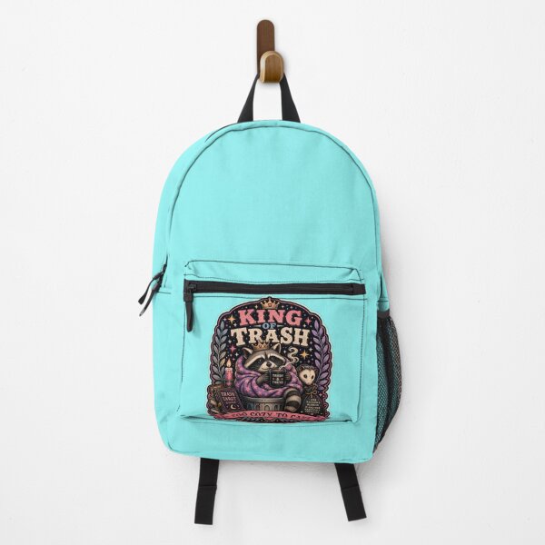 Item preview, King of Trash Retro Too Cozy To Care designed and sold by logicfun.