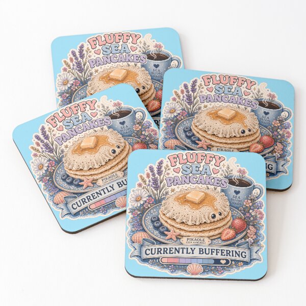 Item preview, Fluffy sea pancakes Wildflower Currently Buffering designed and sold by logicfun.