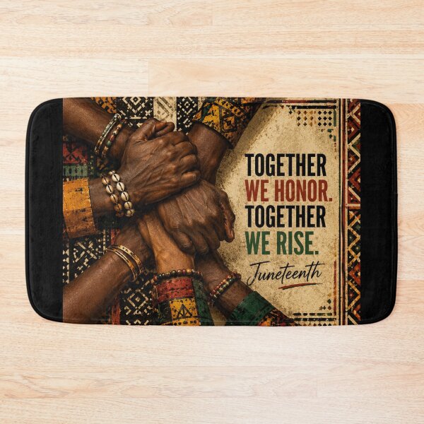 Item preview, Juneteenth - Together We Honor. Together We Rise. (#0302H004JU) designed and sold by SarVonne Serenity Moments.