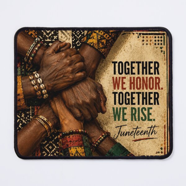 Item preview, Juneteenth - Together We Honor. Together We Rise. (#0302H004JU) designed and sold by SarVonne Serenity Moments.
