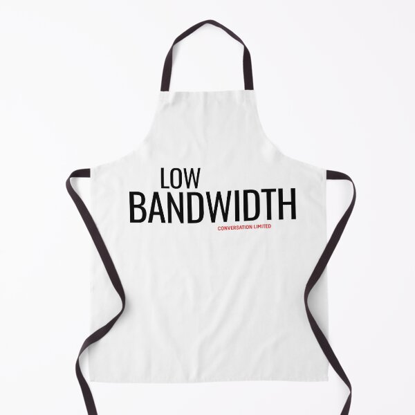 Item preview, Low Bandwidth Minimalist Typography Streetwear designed and sold by No Excuses Supply.