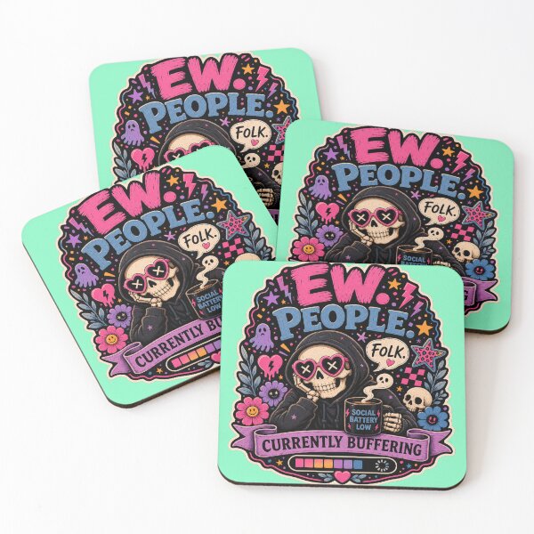 Item preview, Ew. People. Folk Currently Buffering designed and sold by logicfun.
