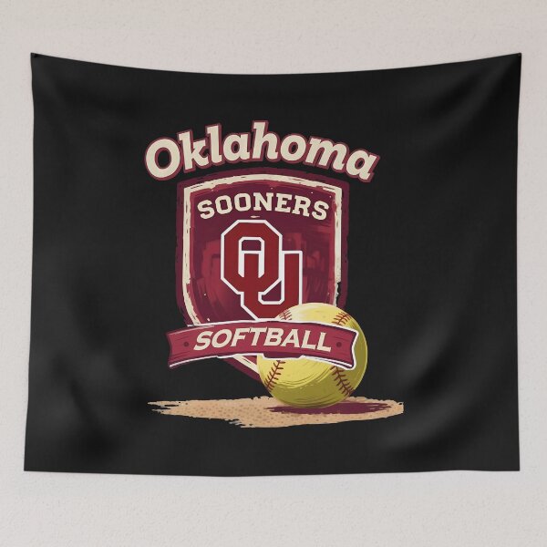 Item preview, Distressed Collegiate Softball Team Pride Gear designed and sold by DoodleVerseDark.