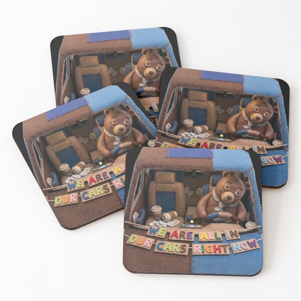 Item preview, We Are All In Our Cars Right Now - Funny Introvert Meme designed and sold by LoveScars17.