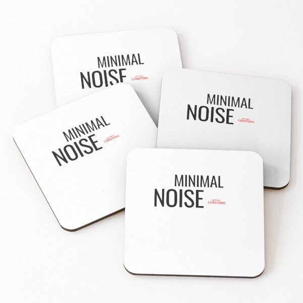 Item preview, Minimal Noise Introvert Minimalist Typography designed and sold by No Excuses Supply.