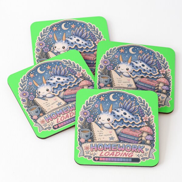 Item preview, Sea Slug Day Wildflower Homework Loading designed and sold by logicfun.