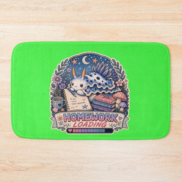 Item preview, Sea Slug Day Wildflower Homework Loading designed and sold by logicfun.
