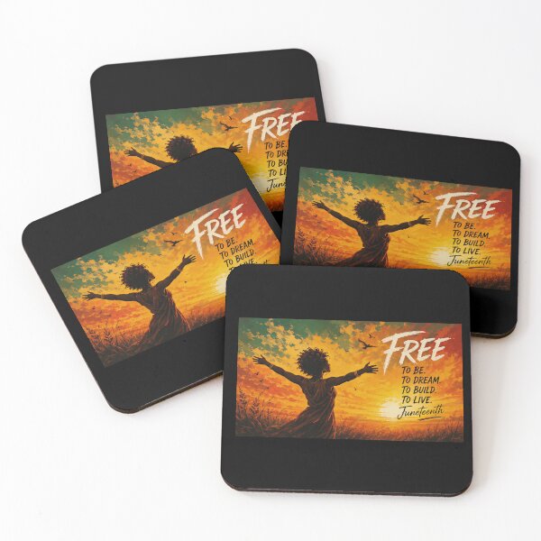 Item preview,  Juneteenth - Free To Be. To Dream. To Build. To Live. (#0302H005JU) designed and sold by SarVonne Serenity Moments.