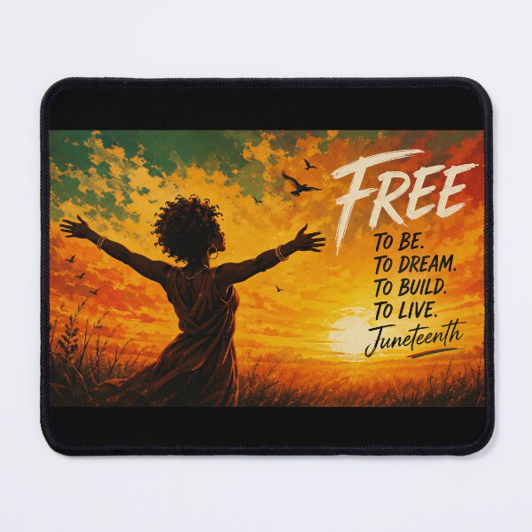 Item preview, Juneteenth - Free To Be. To Dream. To Build. To Live. (#0302H005JU) designed and sold by SarVonne Serenity Moments.