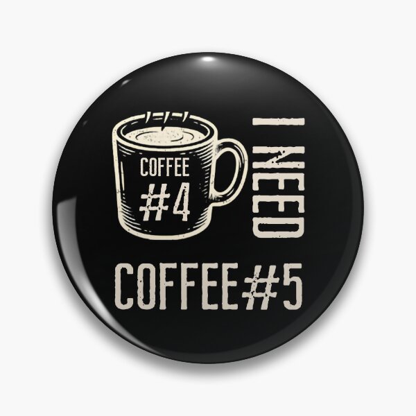 Item preview, Funny Retro Caffeine Addict designed and sold by Majnon8bp.