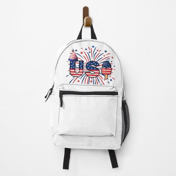 Item preview, USA Ice Cream Patriotic Fourth of July 250 Years Celebration Fireworks Red White Blue American Flag Design designed and sold by Daily Mood Studio.