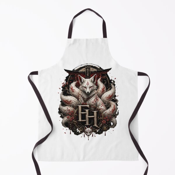 Item preview, Kitsune Spirit – Mystical Japanese Fox Yokai Fantasy Art designed and sold by Joyfulfabric.