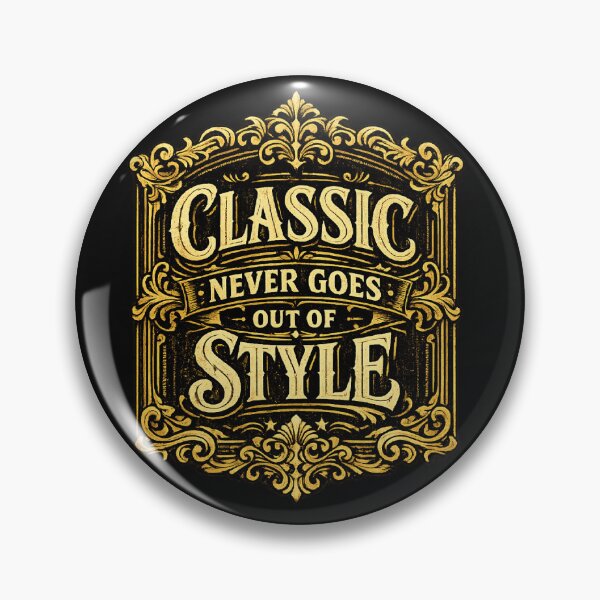 Item preview, Classic Never Goes Out Of Style – Minimalist Typography designed and sold by MedRoh.