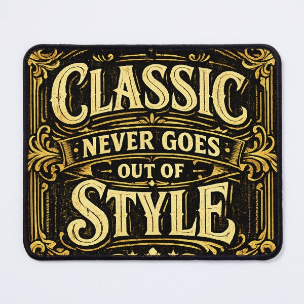 Item preview, Classic Never Goes Out Of Style – Minimalist Typography designed and sold by MedRoh.