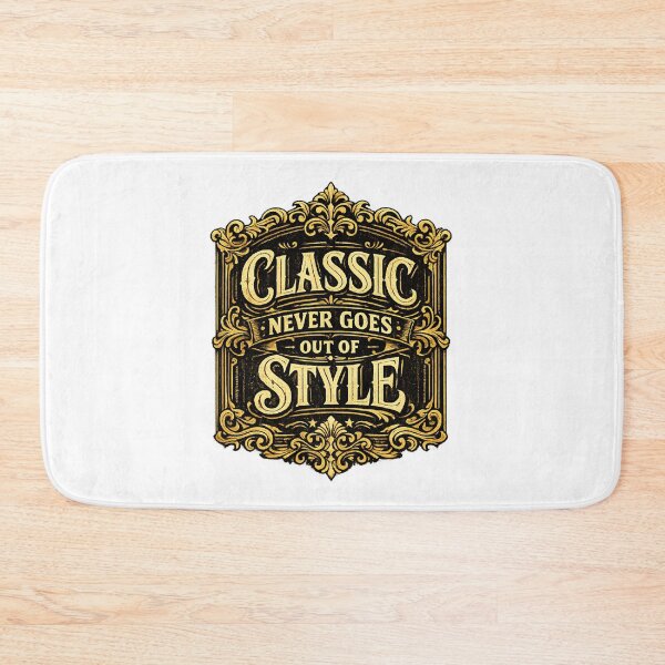 Item preview, Classic Never Goes Out Of Style – Minimalist Typography designed and sold by MedRoh.