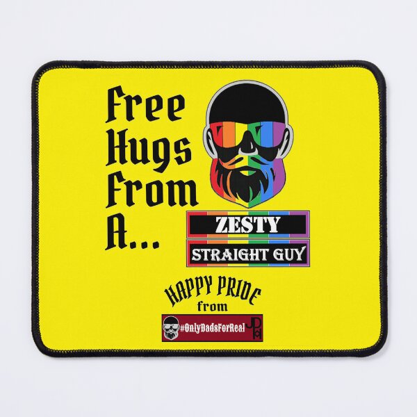 Item preview, Free Hugs Zesty Straight Guy (Yellow) *More Colors Available in Collection designed and sold by OnlyDadsForReal.