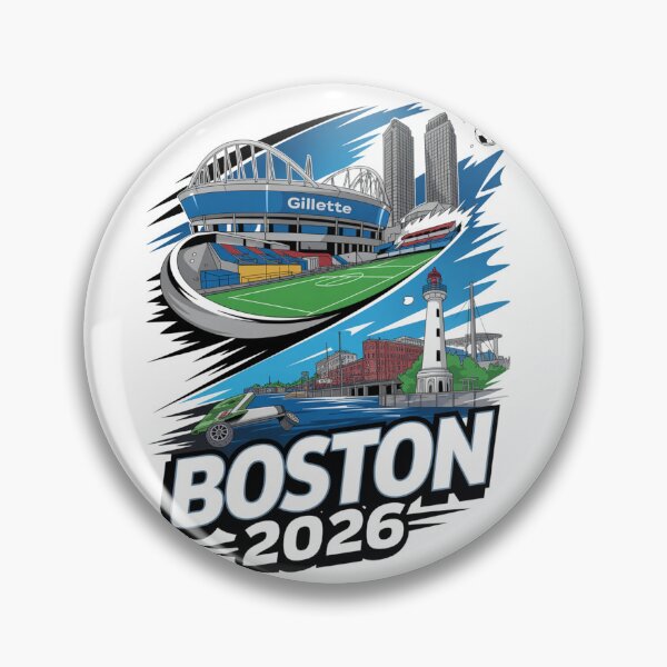 Item preview, Boston 2026 New England Soccer Souvenir T-Shirt V19 designed and sold by DarylWelsh2024.