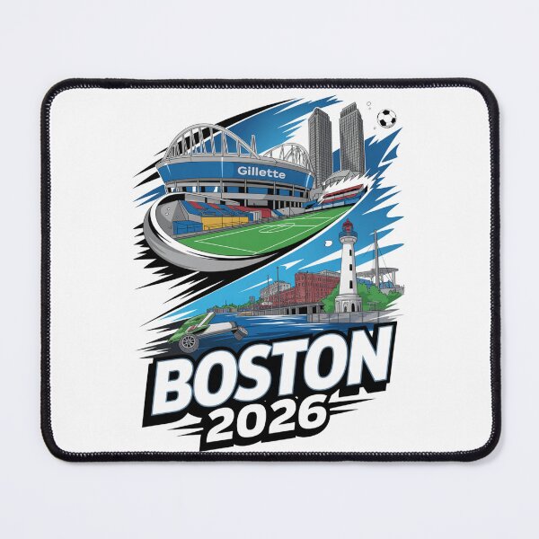 Item preview, Boston 2026 New England Soccer Souvenir T-Shirt V19 designed and sold by DarylWelsh2024.