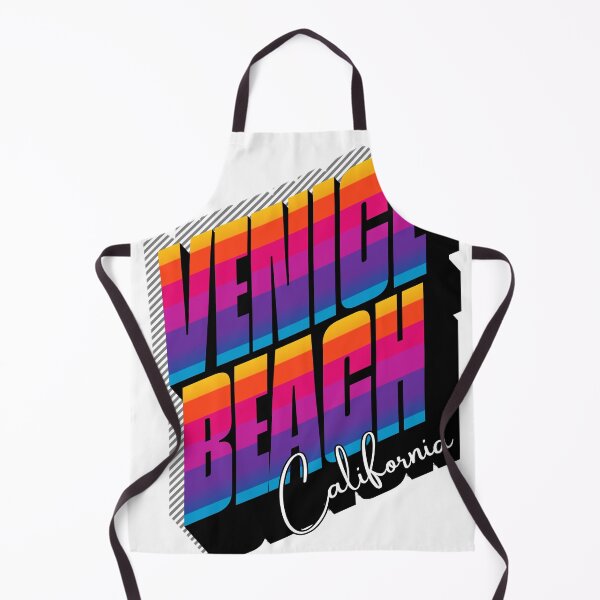 Item preview, Venice Beach California Retro 80s Stripe Design designed and sold by DonnaRaine.