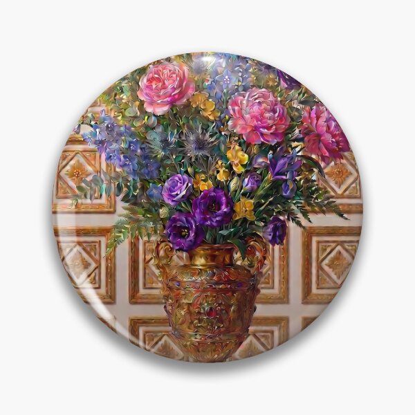 Item preview, Bougie Bouquet | Digital Oil Painting  designed and sold by CMY Designs.