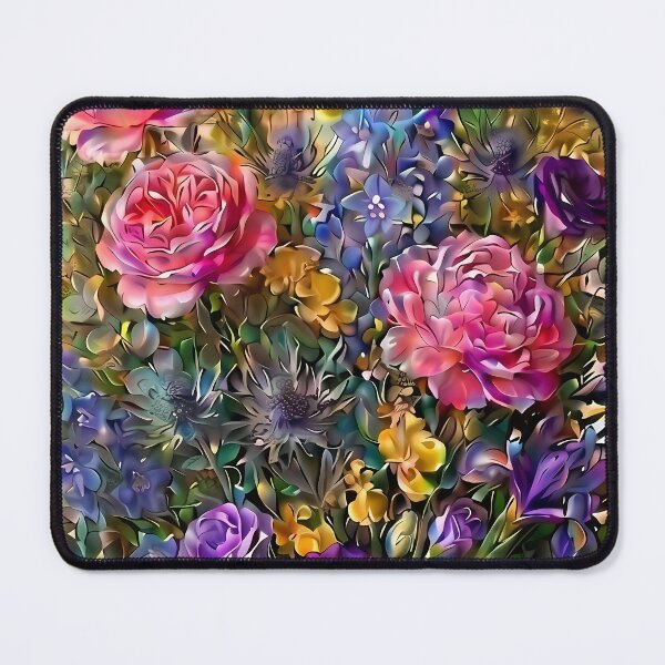 Item preview, Bougie Bouquet | Digital Oil Painting designed and sold by CMY Designs.
