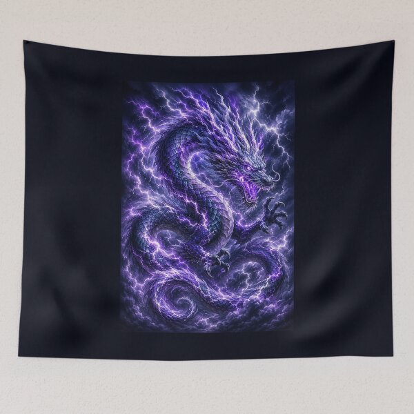Item preview, ⚡ ELEMENTAL DRAGONS COLLECTION ⚡- STORM designed and sold by WheelieGdArt.