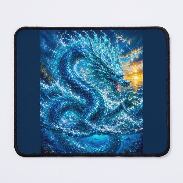 Item preview, ⚡ ELEMENTAL DRAGONS COLLECTION ⚡- OCEAN designed and sold by WheelieGdArt.