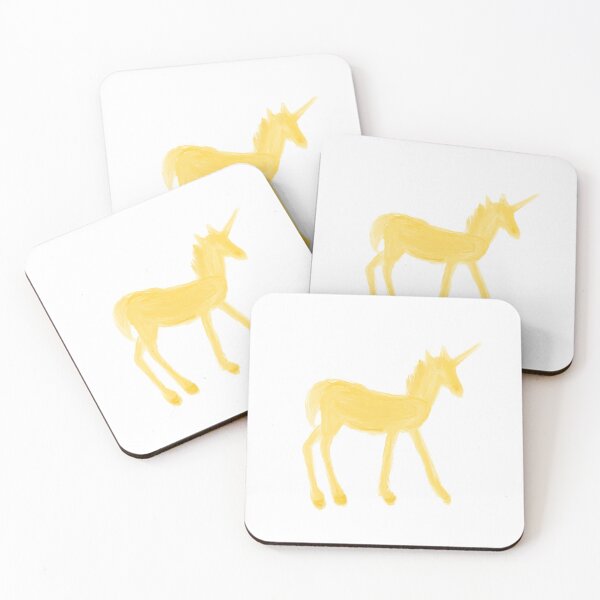 Item preview, Butter Yellow Unicorn designed and sold by SophSaysHi.