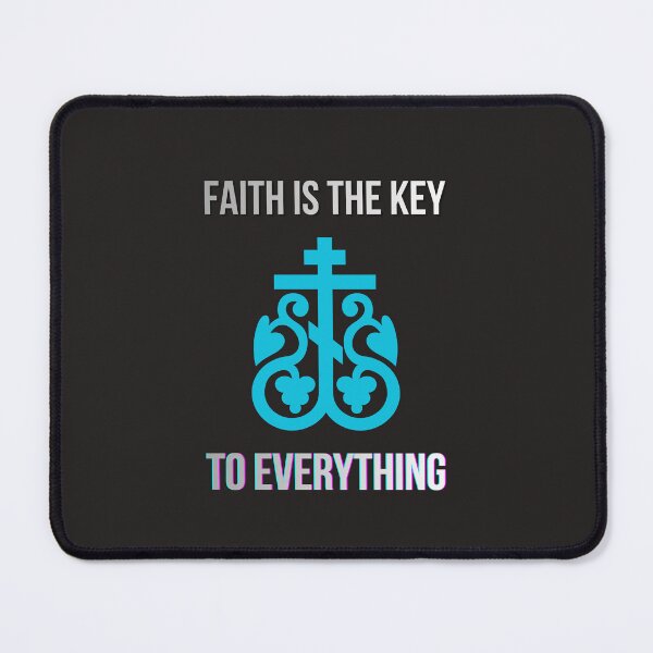 Item preview, Faith is the Key to Everything. Gift for an Orthodox Believer. designed and sold by ShrimpAndGrits.