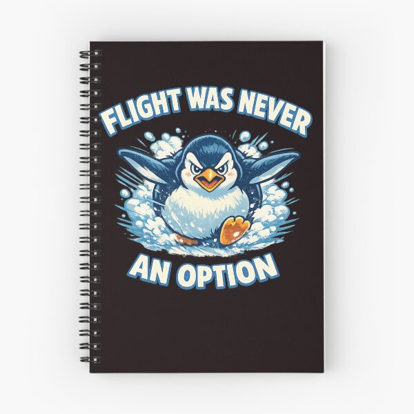 Item preview, Flight Was Never an Option Penguin designed and sold by FrameFlow.