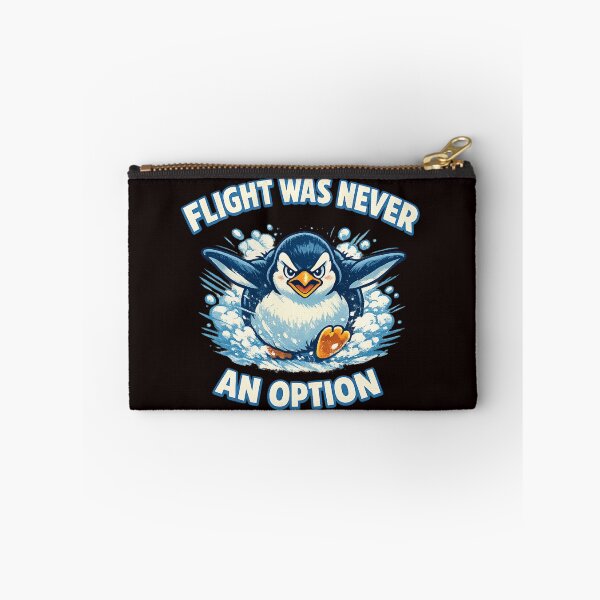 Item preview, Flight Was Never an Option Penguin designed and sold by FrameFlow.