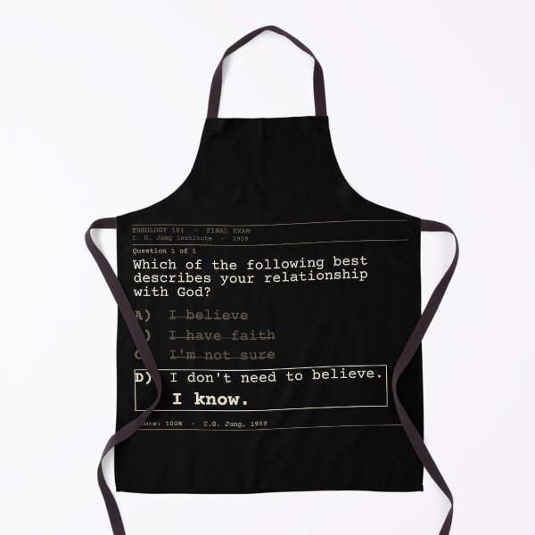Item preview, Quote "I Know" by Carl Jung designed and sold by Will-to-Power.