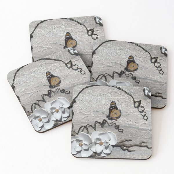 Item preview, Butterfly resting on a vine designed and sold by ikat1908.