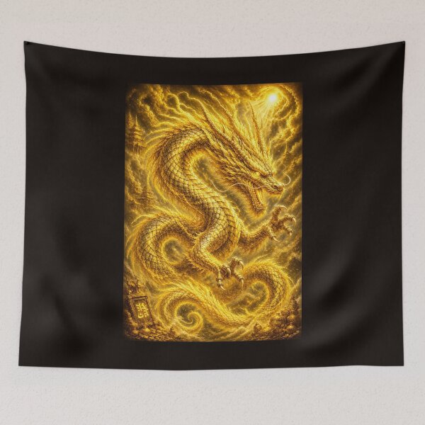 Item preview, ⚡ ELEMENTAL DRAGONS COLLECTION ⚡- GOLD designed and sold by WheelieGdArt.