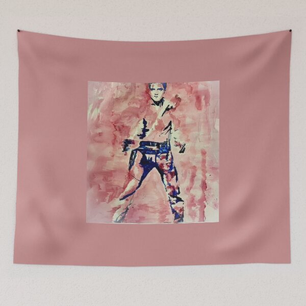 Item preview, Just Elvis, messing with the art masterpieces.  designed and sold by Art by Fruitcake.
