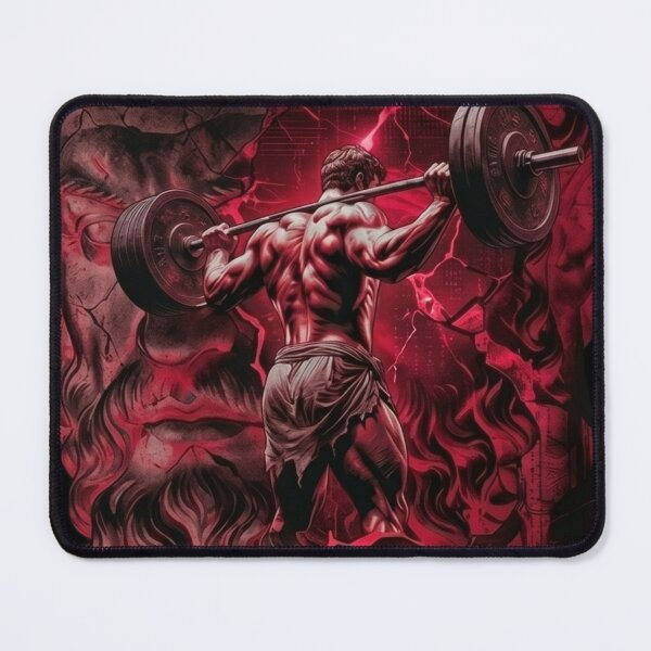 Item preview, TrainHard Titan of Discipline – Crimson Strength designed and sold by TrainHardCo.