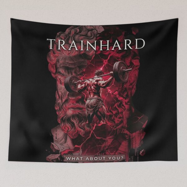 Item preview, TrainHard Titan of Discipline – Crimson Strength designed and sold by TrainHardCo.