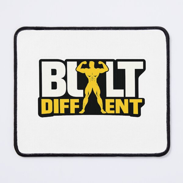 Item preview, Built Different Gym Motivation Typography Logo designed and sold by Digistore1221.