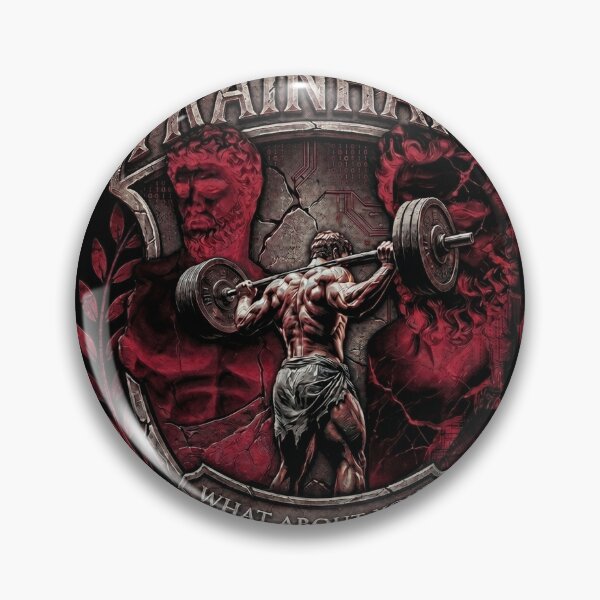 Item preview, TrainHard Legacy Crest – Warrior of Strength designed and sold by TrainHardCo.