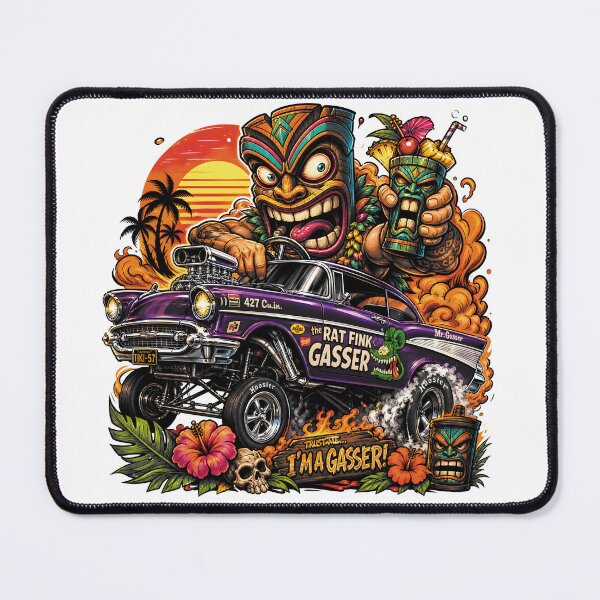 Item preview, Tiki Monster Purple Gasser Ride designed and sold by castillomiami.