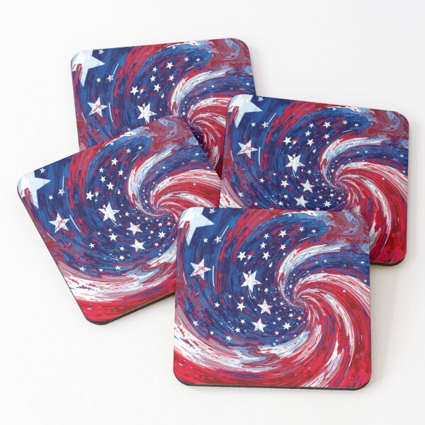 Item preview, USA 250 Years Strong Patriotic Swirl Flag Art | America 1776–2026 Independence Day Design designed and sold by Daily Mood Studio.