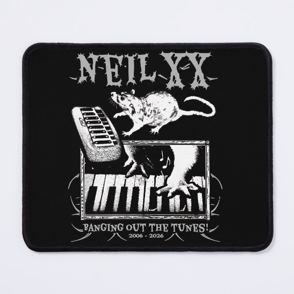 Item preview, NEILXX Rodent Keyboard Tunes Celebration Graphic designed and sold by MiniStars9897.