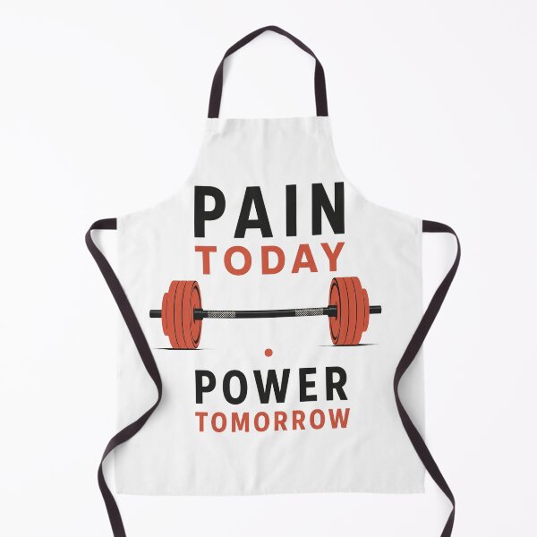 Item preview, Pain Today Power Tomorrow Gym Motivation Barbell designed and sold by Digistore1221.