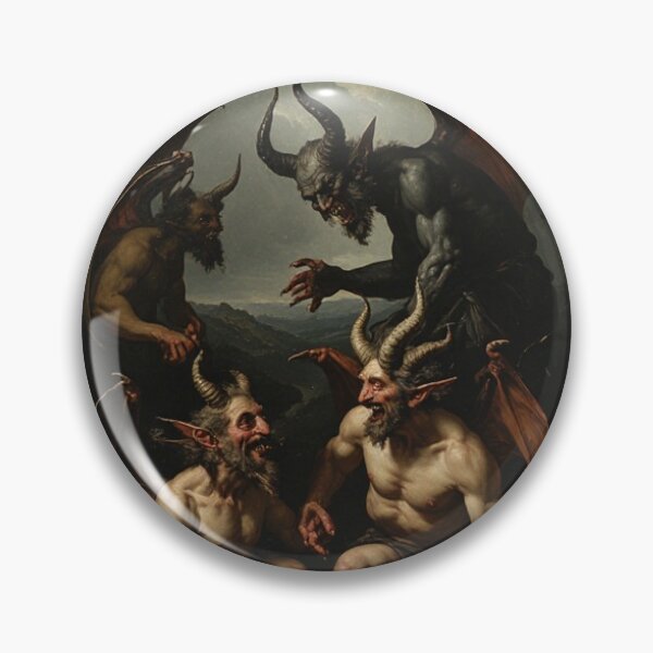 Item preview, Devils and Demons designed and sold by TheDarkWardrobe.