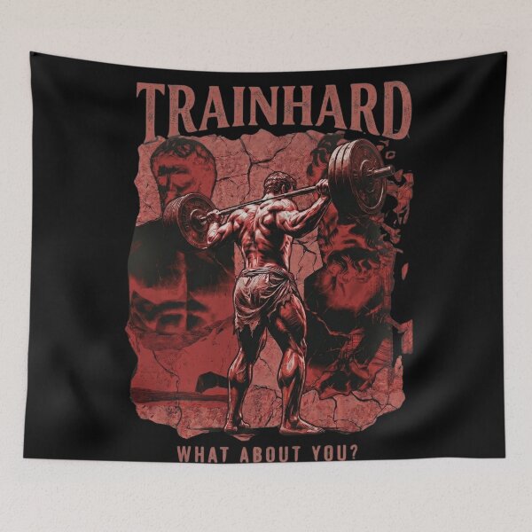 Item preview, TrainHard Iron Philosophy – Built Through Discipline designed and sold by TrainHardCo.
