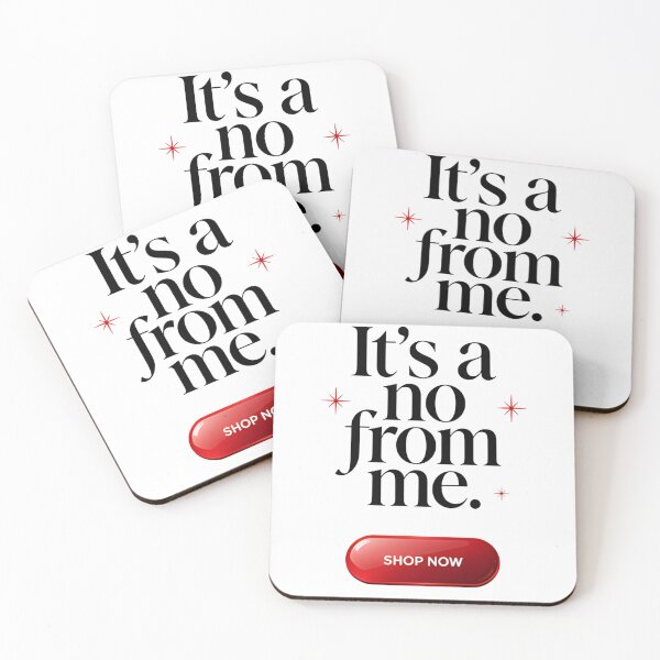 Item preview, It's a no from me designed and sold by Arty Art.