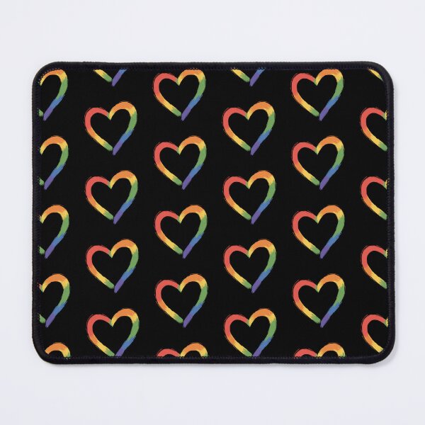 Item preview, Brush Stroke Rainbow Heart Pride Illustration  designed and sold by thesalynn.