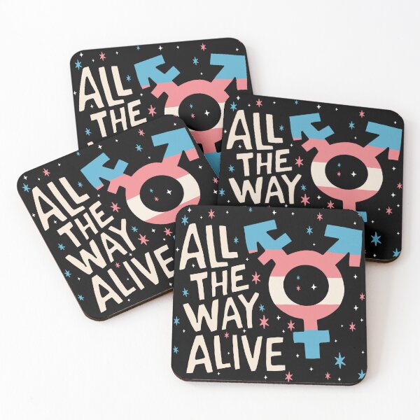 Item preview, Trans Pride - Alive designed and sold by Nyctolust.