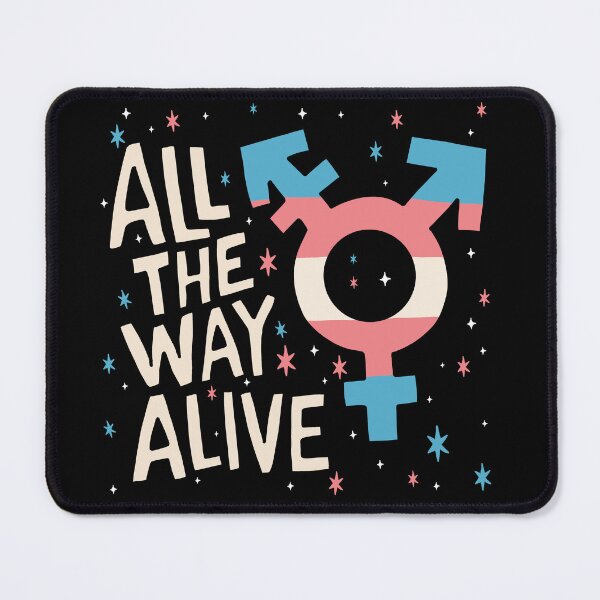 Item preview, Trans Pride - Alive designed and sold by Nyctolust.